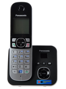 Телефон беспроводной (DECT) Panasonic KX-TG6821RUB
