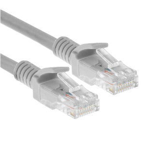 Патч-корд ExeGate UTP-RJ45-RJ45-5e-0.3M-GY