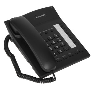Телефон проводной Panasonic KX-TS2382RUB