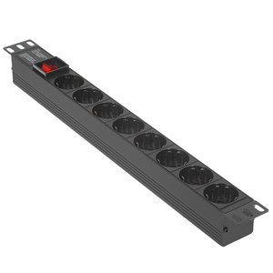 Блок розеток ExeGate ServerPro PDU-19H803 Al-8S-EU2-SW