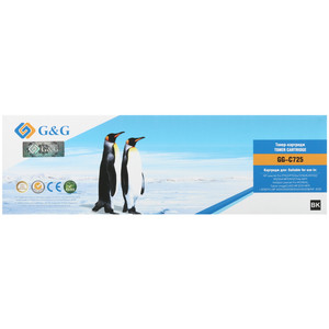 Картридж лазерный G&G GG-C725 черный