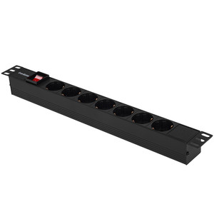 Блок розеток ExeGate ServerPro PDU-19H703 Al-7S-C20-SW