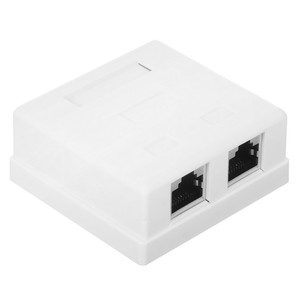 Интернет розетка RJ45  Cablexpert NAS214