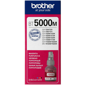 Чернила водорастворимые Brother BT5000M пурпурный