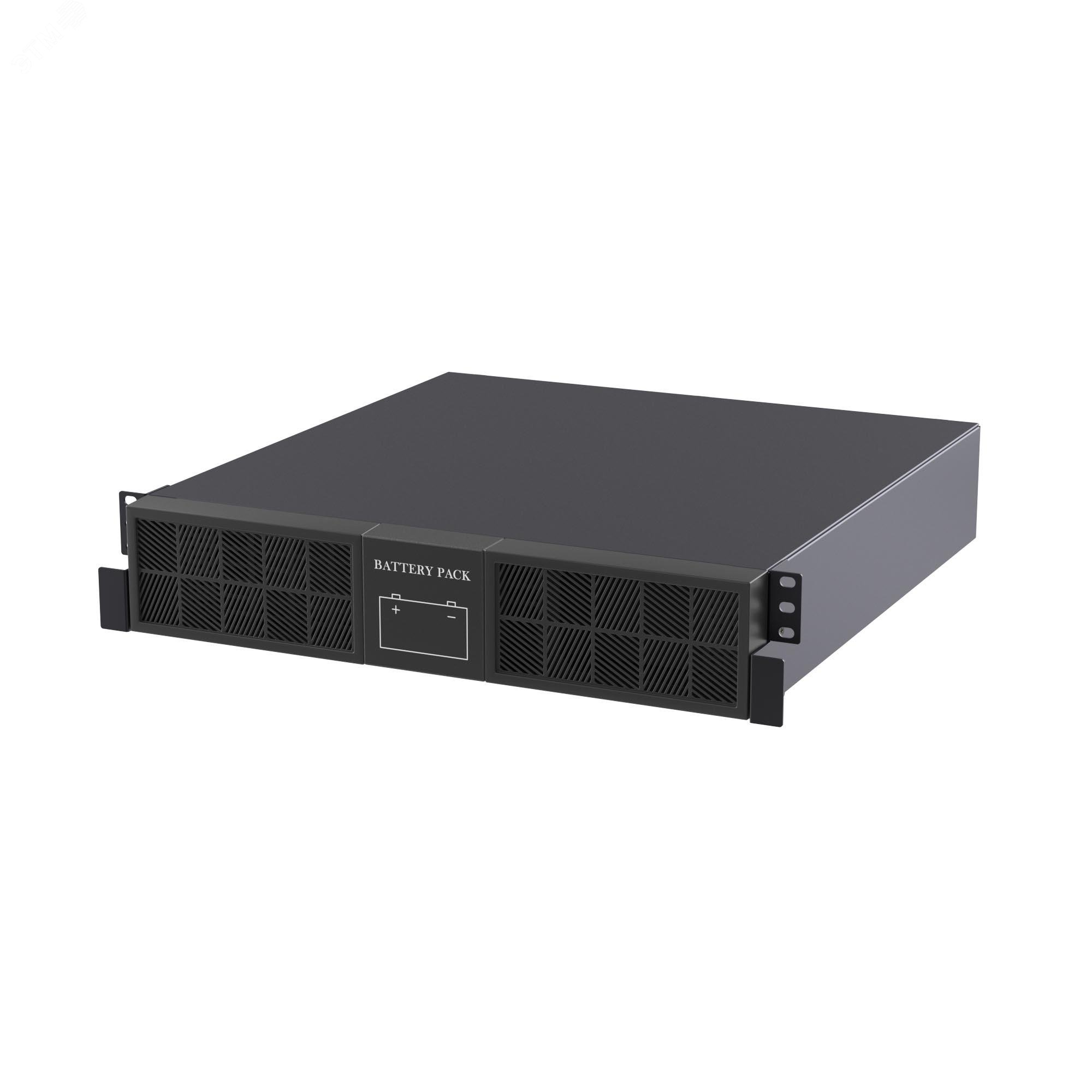 Батарейный блок для ИБП серии Смолл Рэкмаунт (Small Rackmount) SMALLR2A0, SMALLR3A5, Rack 2U, 6х9Ач, 72В BPSMLR2-72V DKC