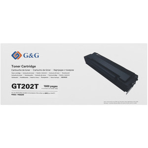 Тонер-картридж лазерный G&G GT202T черный