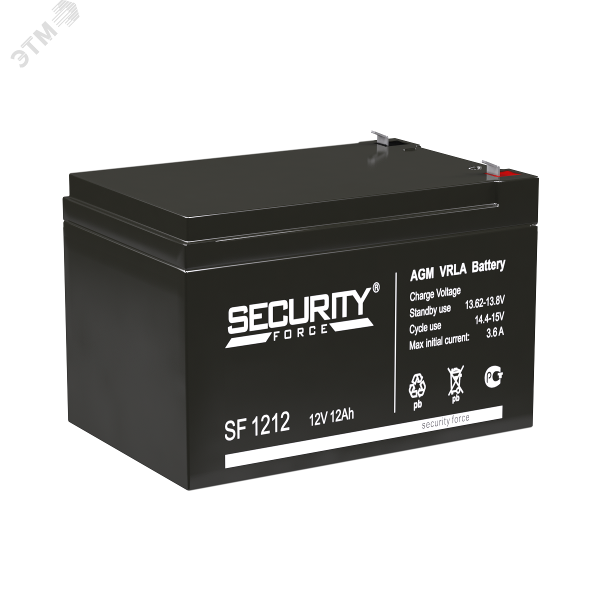 Аккумулятор SF 12В 12Ач SF 1212 Security Force