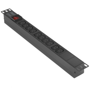 Блок розеток ExeGate ServerPro PDU-19H001 Al-10С13-C14-SW