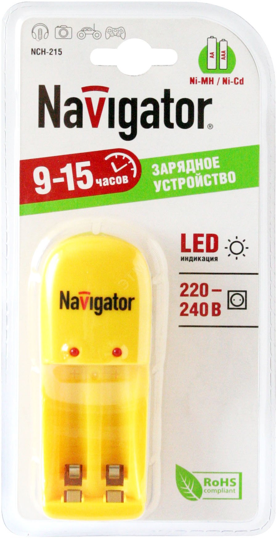 Зарядное устройство NCH-215 94470 Navigator Group