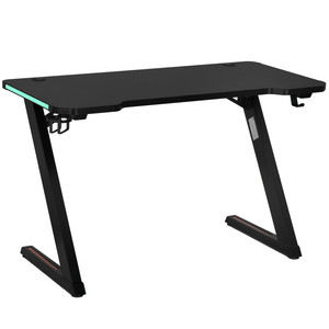 Стол компьютерный DEXP Airbud 120B RGB черный