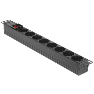 Блок розеток ExeGate ServerPro PDU-19H801 Al-8S-C14-SW