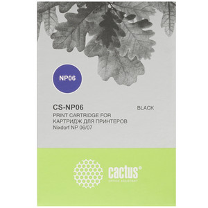 Картридж Cactus CS-NP06 черный