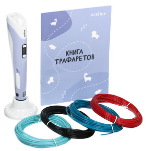 Набор для творчества с 3D-ручкой Aceline RP101BS  фиолетовый