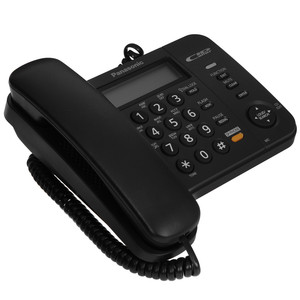 Телефон проводной Panasonic KX-TS2358RUB