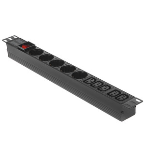 Блок розеток ExeGate ServerPro PDU-19H008 Al-5C135S-EU2.5-SW